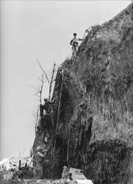 Doss at the top of Hacksaw Ridge (https://en.wikipedia.org/wiki/Desmond_Doss ())
